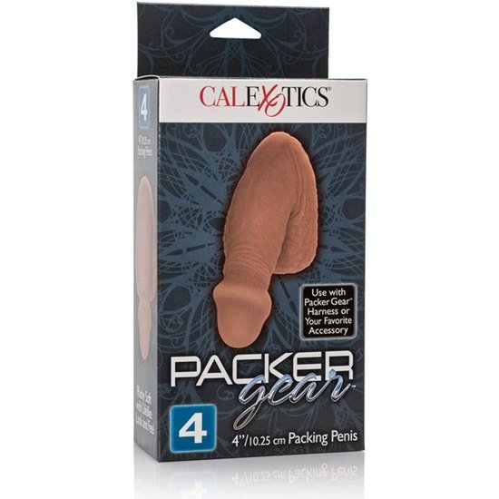 Packing penis - pene realístico 12,75 cm marrón