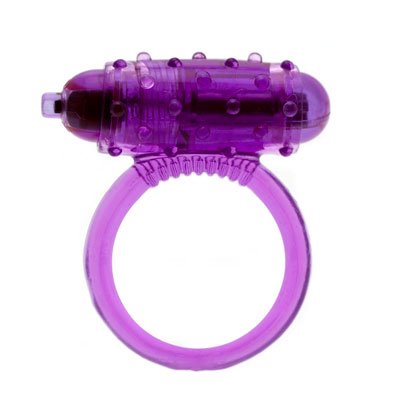 anneau de pénis LILA vibrant stimulateur