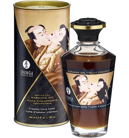 Huile de Massage Shunga Creamy Love Latte 100 ml