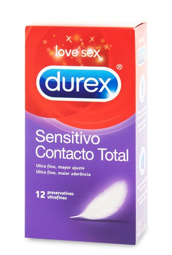 Sensible Durex contact total 12 unités - Durex