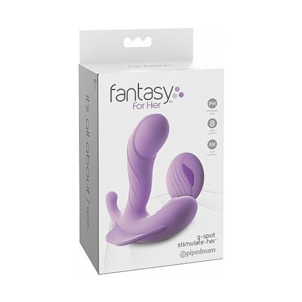 Vibromasseur point G Pipedream Fantasy For Her avec télécommande