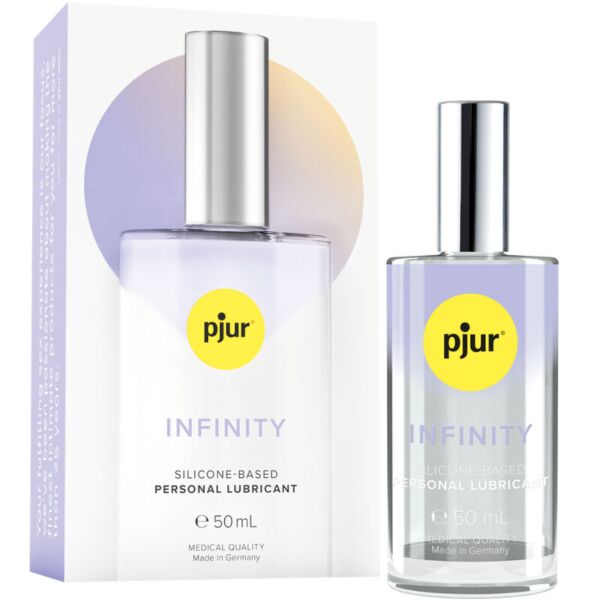 Flacon en verre de Pjur Infinity Silicone 50 ml