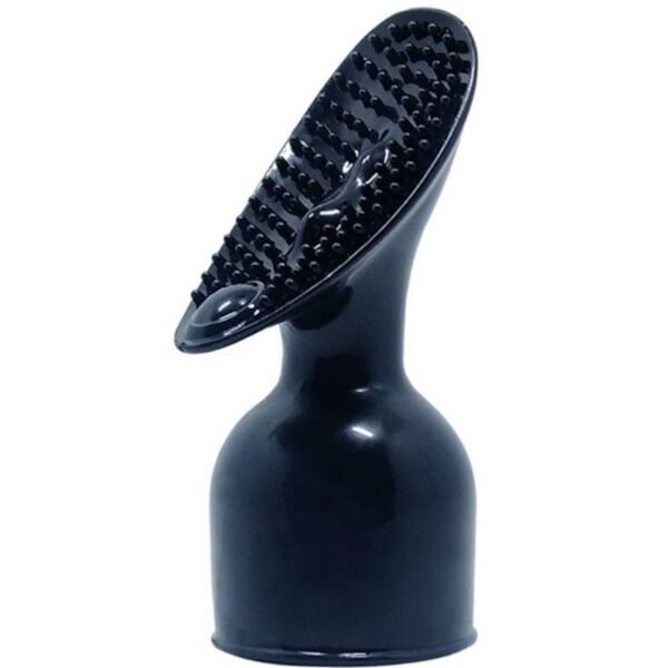 Tête interchangeable Baile Power Head de couleur noire, à reliefs
