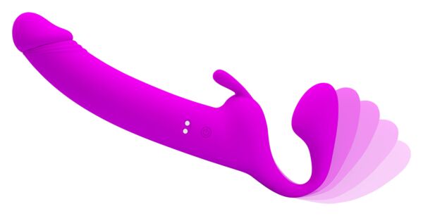 Vibromasseur strapless PARTY UP Oliver de couleur rose