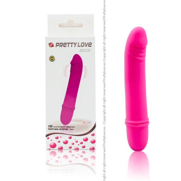 Mini-vibromasseur Pretty Love Flirtation Beck de couleur lilas