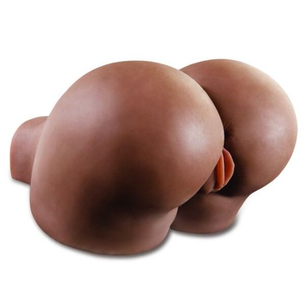 Masturbateur torse Pipedream Extreme Toyz Fuck Me Silly, peau mate, avec vagin et fesses