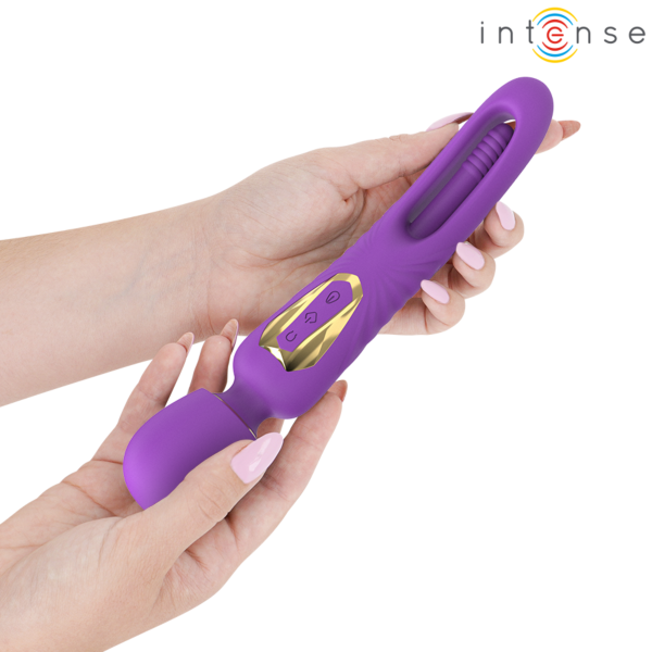 Wand de massage Intense Christy avec sa langue oscillante
