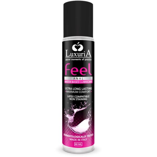 Lubrifiant anal à base d'eau Intimateline Luxuria Feel Anal