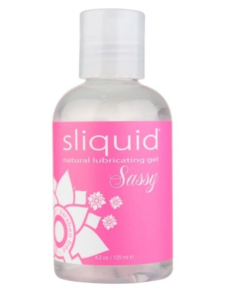 Flacon de lubrifiant anal Sliquid Naturals Sassy