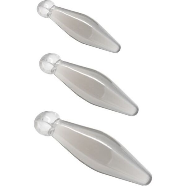 Set de trois dilatateurs anaux ToyJoy Finger Rimmer 3 pièces, en tailles S, M et L