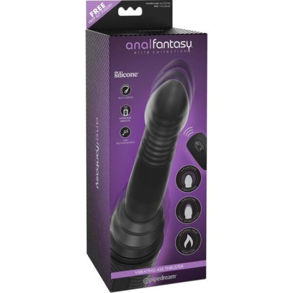Vibromasseur anal Anal Fantasy Elite Ass Thruster de Pipedream, avec ventouse