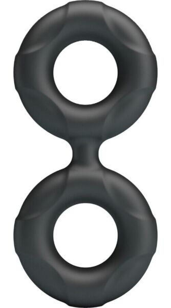 Anneau pénien Crazy Bull Radwan Modèle 19 en silicone, avec ses deux anneaux