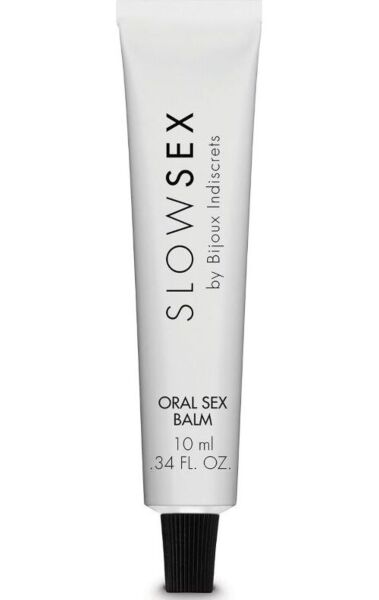 Baume pour sexe oral Slow Sex Oral Sex Balm de Bijoux Indiscrets, 10 ml