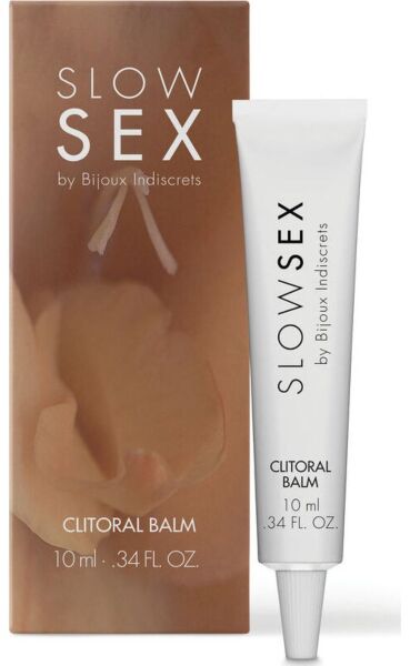 Baume clitoridien Slow Sex Clitoral Balm de Bijoux Indiscrets, flacon de 10 ml