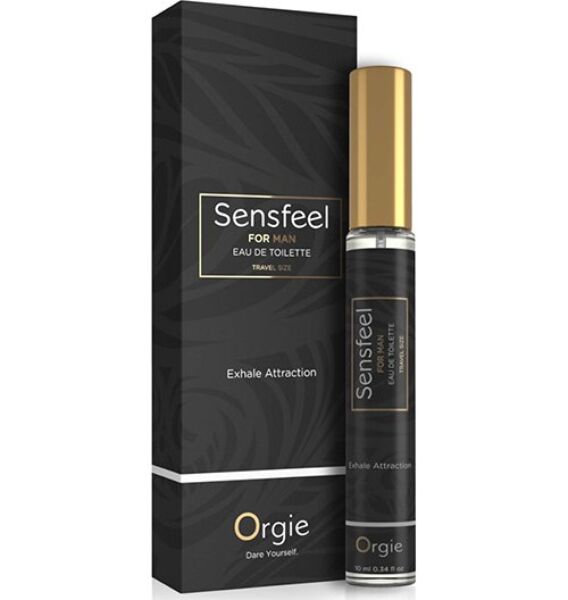 Flacon avec vaporisateur Orgie Sensfeel For Man 10 ml
