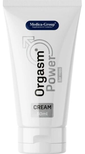 Crème intime pour homme Orgasm Power For Men Cream de Medica Group, 50 ml