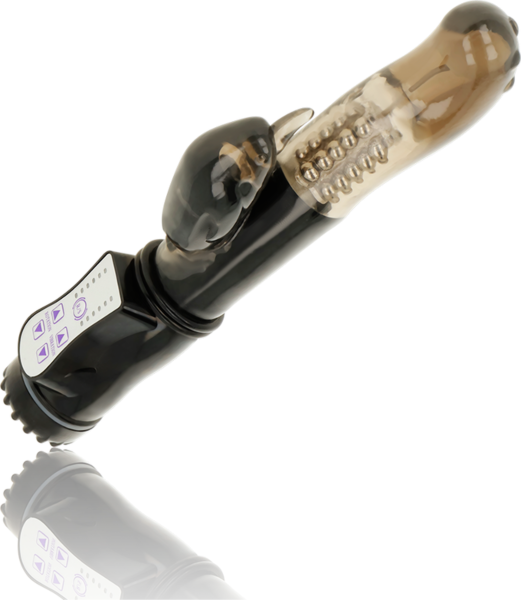 Vibromasseur OhMama Rotator avec stimulateur clitoridien en forme de dauphin