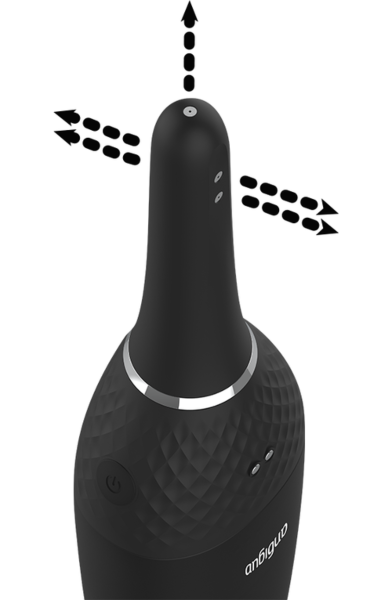 Douche anale automatique Anbiguo Ultimate Rechargeable avec réservoir et embout conique