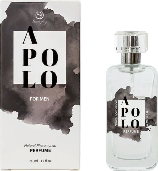 Parfum en spray aux phéromones pour homme Secret Play Apolo et Ares