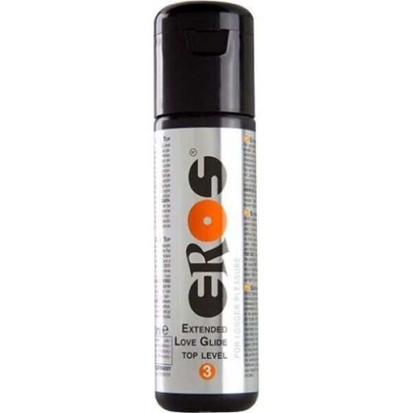 Flacon de 100 ml du lubrifiant à base d'eau EROS Classic Top Level 3