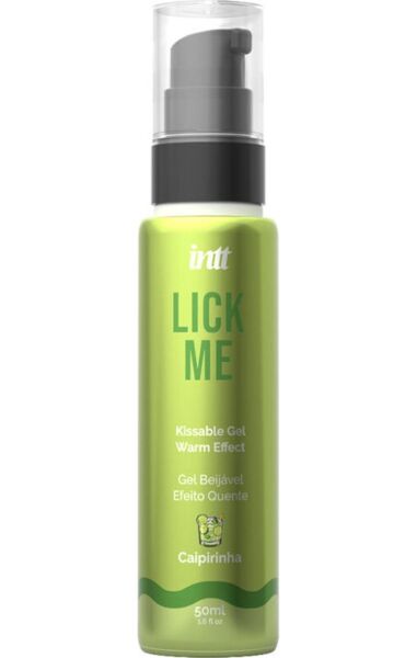 Gel comestible chauffant INTT Lick Me, saveurs caipirinha et miel