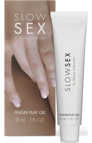 Gel de massage embrassable Bijoux Indiscrets Finger Play Gel, 30 ml