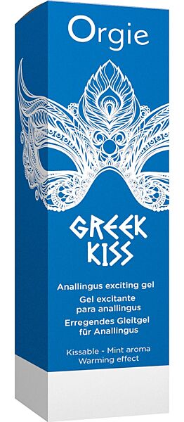 Flacon avec doseur du gel intime Orgie Greek Kiss de 50 ml