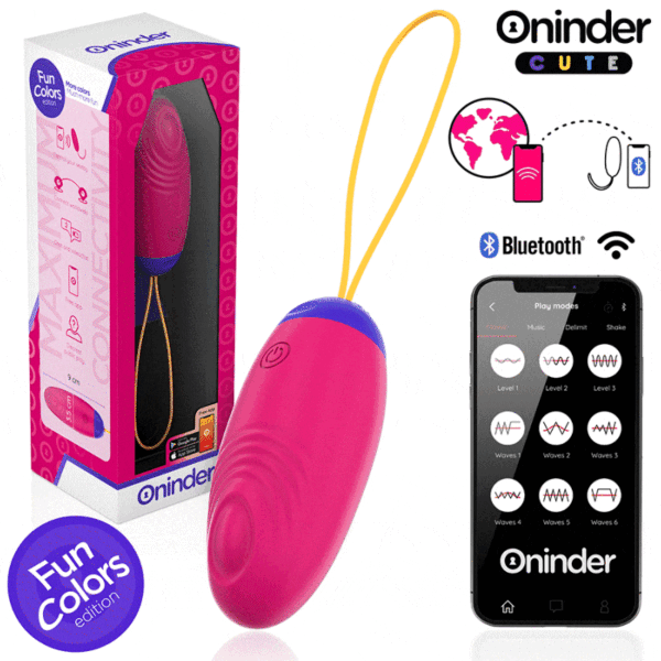 Oeuf vibrant ONINDER CUTE en silicone