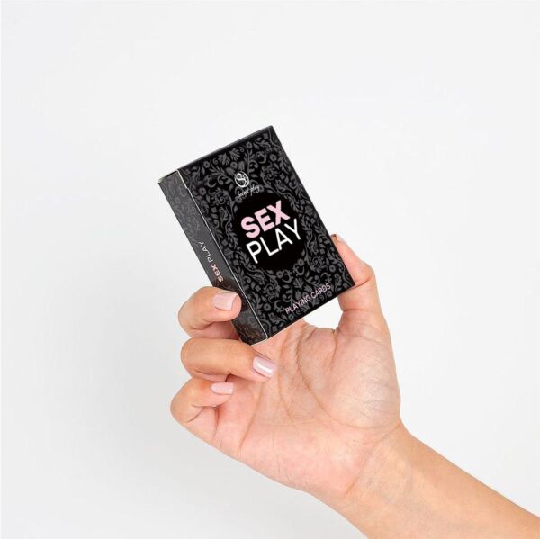 Jeu de cartes érotique Secret Play Sex Play (ES/EN), paquet de 55 cartes