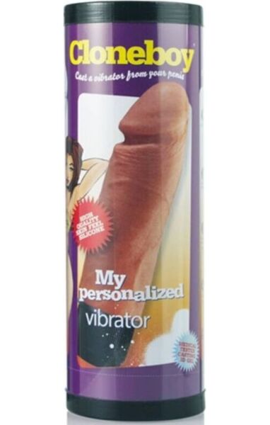 Kit de moulage de pénis Cloneboy Vibrator, avec anneau pénien à lacet et gaine de stimulation