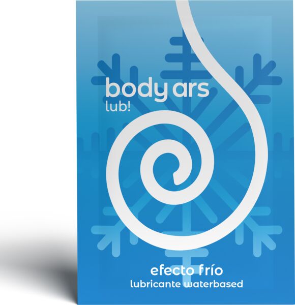 Sachet de 100 monodoses du lubrifiant Body Ars Effet Froid