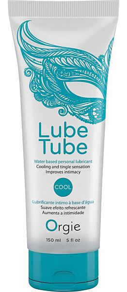 Tube de 150 ml du lubrifiant à base d'eau Orgie Lube Tube Cool