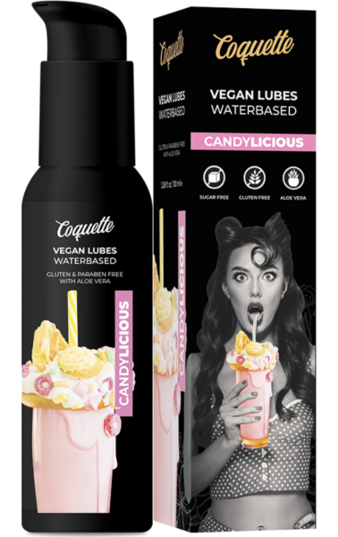 Lubrifiant à base d'eau Coquette Chic Desire en flacon airless de 100 ml