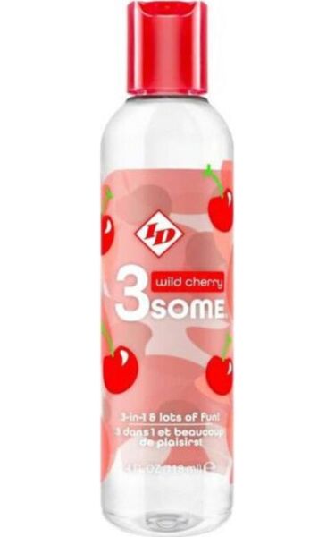 Lubrifiant aromatisé ID 3some 4 fl oz
