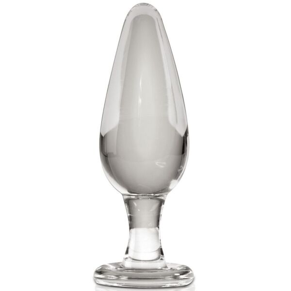 Plug anal en verre soufflé Pipedream Icicles N. 26