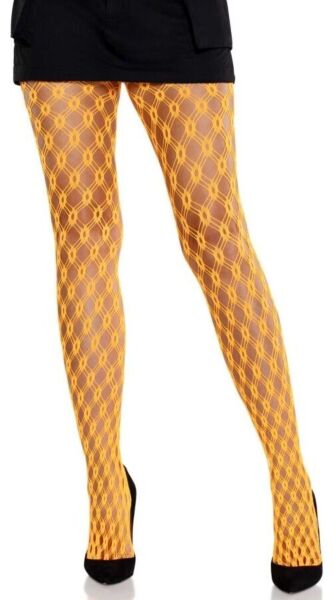 Collants résille Leg Avenue Lyric Eyelet à motif géométrique d'œillets