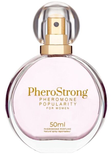 Flacon de parfum aux phéromones PheroStrong Popularity for Women de 50 ml