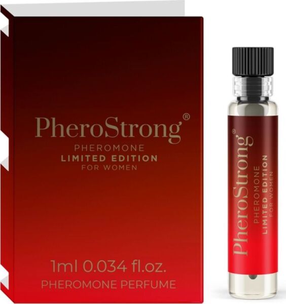 Flacon de parfum aux phéromones PheroStrong Limited Edition For Women de 1 ml