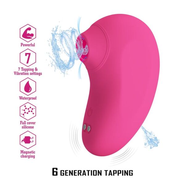 Stimulateur clitoridien à succion avec vibration Pretty Love Arila, rose