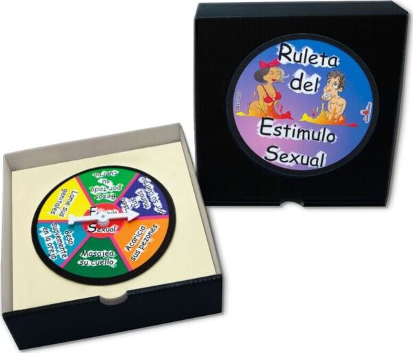 Jeu de roulette coquin Diablo Picante dans sa boîte en carton