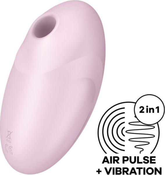 Stimulateur clitoridien à succion Satisfyer Vulva Lover 3, de forme ovale et compacte