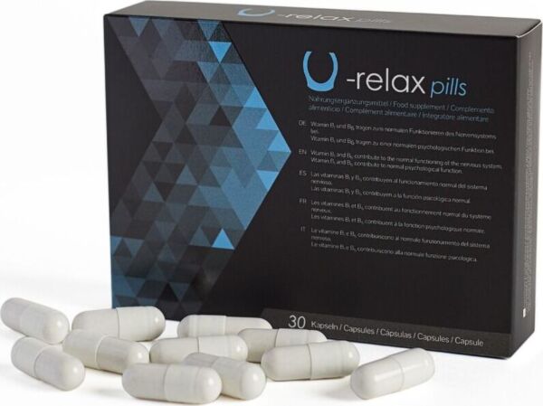 Emballage de gélules 500COSMETICS U-Relax Pills