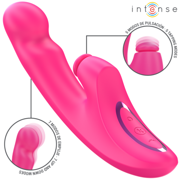 Vibromasseur Intense EMI 3 en 1 en silicone