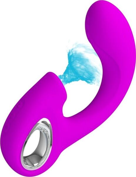 Vibromasseur double Pretty Love BI-300098 avec embout pour le clitoris