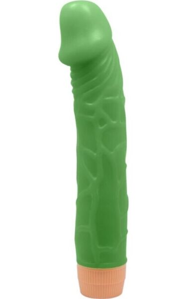 Vibromasseur réaliste Baile BW-001023R en forme de pénis avec des veines marquées