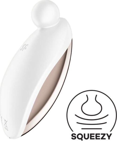 Vibromasseur lay-on Satisfyer Spot On 2 avec son embout rond en silicone