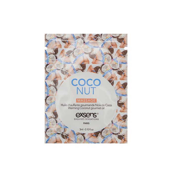 Warming Gourmet Massage Oil Coconut Sachet 3 ml Warming Gourmet Massage Oil Coconut Sachet 3 ml