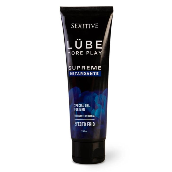 Lubricante LUBE SUPREME Retardante. Efecto Frio.  130 ml
