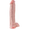 Dildo King Cock 38 cm avec ventouse et testicules