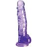 Pénis Réaliste King Cock 16.5 cm Violet